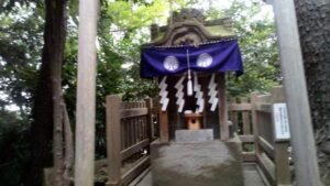 富士塚頂上社殿